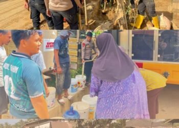 Dari Pembersihan Parit hingga Air Bersih, Brimob Bantu Warga Tapanuli Tengah Bangkit