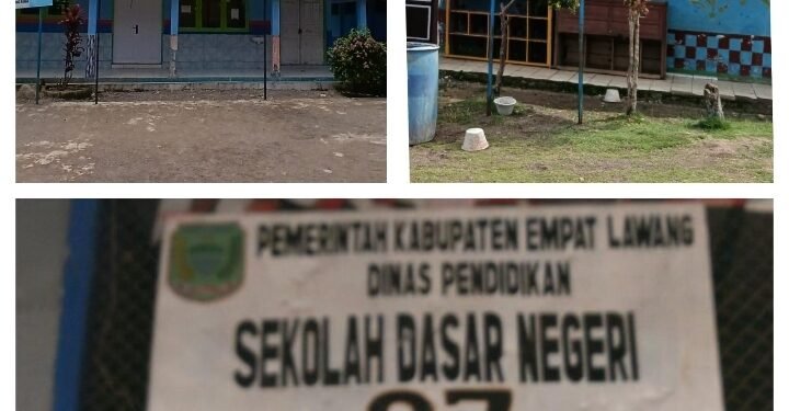 Pekerjaan Rehab Revitalisasi Tiga SDN di Lintang Kanan, Diduga Kerja Asal-Asalan Tidak Sesuai RAP