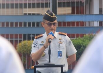 Apel Pagi Lapas Pekanbaru, Kalapas Tekankan Disiplin Seragam dan Kebersihan Hunian