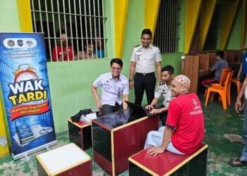 Waktardi Hadir di Blok Hunian, Binadik Lapas Pekanbaru Pastikan Hak Warga Binaan Terlayani