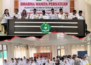 Rapat Koordinasi Aula Kemenag langkat dan Kepala Sekolah Bahas Penguatan Pendidikan Keagamaan