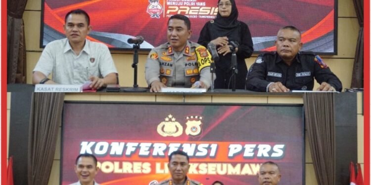 Polres Lhokseumawe Tetapkan Geuchik Pulo Drien Beukah Tersangka Korupsi Dana Desa Ratusan Juta