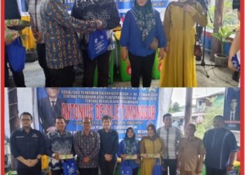 Antonius Devolis Tumanggor Berikan Hadiah 10 Juta Rupiah, Bagi Lingkungan Terbersih Dalam Memerangi Sampah di Sei Agul