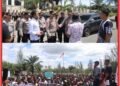 Polres Nagan Raya Amankan Aksi Unjuk Rasa di Gedung DPRK Kabupaten Nagan Raya 