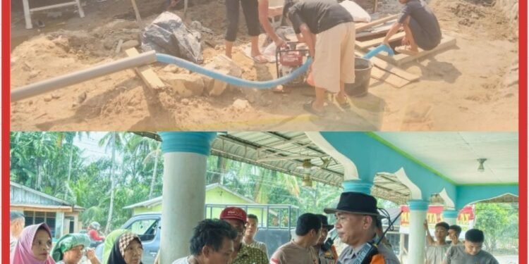 Brimob Batalyon C Menyatu dengan Warga, Bangun Huntara dan Salurkan Ratusan Sak Beras