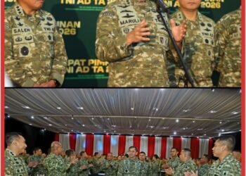 Rapim TNI AD 2026 Fokuskan Penguatan Program Pemerintah dan Sinergi Nasional