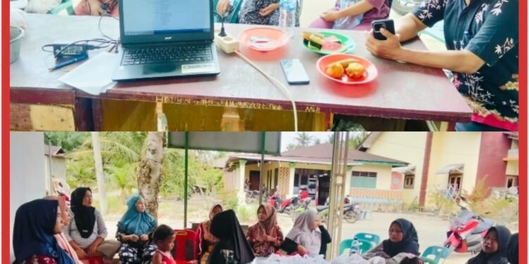 Posyandu Ibu Hamil Desa Telaga Jernih Berjalan Lancar, Tingkatkan Kesehatan Ibu dan Janin