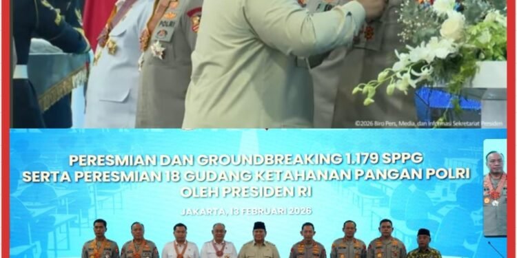 Presiden Prabowo Anugerahkan Satyalancana Wira Karya Kepada Kapolda Sumut