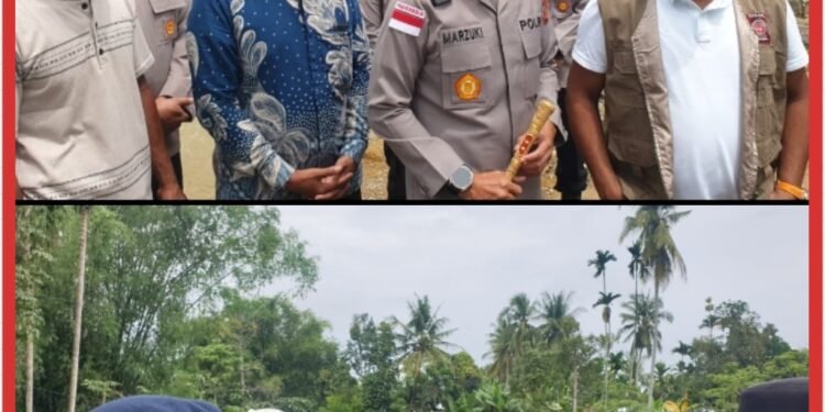 Hari Pertama Ramadhan, Kapolda Aceh Tinjau Lokasi Jembatan Putus di Jeunieb