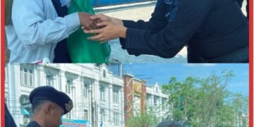 Menebar Kebaikan di Hari Minggu, Satuan Brimob Polda Sumut Hadir Menguatkan Kebersamaan di Tengah Masyarakat.