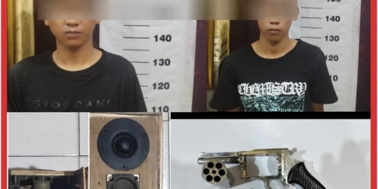 Dua Pemuda Ditangkap, Polres Metro Ungkap Kasus Pengancaman Pakai Senjata Api Rakitan