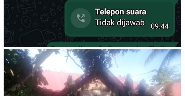 Guru SMA N 1 Muara Tiga Menghalangi Jurnalis Menjumpai Kepala Sekolah