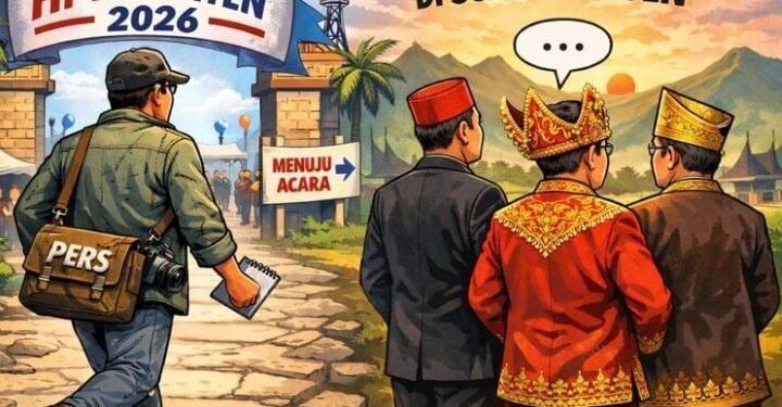 Pers Sahabat Kamera, Asing di Hari Pers