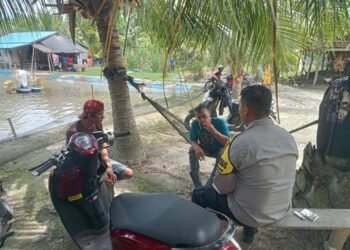 Kegiatan Bhabinkamtibmas Polsek Secanggang Aipda Herman, Melakukan Sambang dan Tatap Muka dengan Masyarakat 