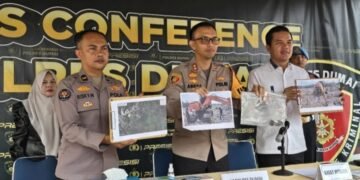 Polres Dumai Gagalkan Peredaran 1,05 Kg Sabu, Dua Kurir Ditangkap