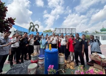 Wujudkan Lapas Ramah Lingkungan, Warga Binaan Lapas Pekanbaru Dilatih Olah Sampah Jadi Pupuk Organik