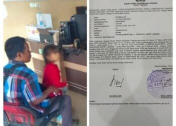 PHMI dan Keluarga Korban Kekerasan Resmi Melaporkan Oknum Guru HN Atas Dugaan Tindak Kekerasan Terhadap Siswi Kelas 1 SDN.2 Pendopo