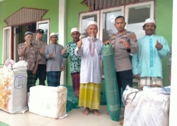 Polri Bantu Pemulihan Rumah Ibadah Lintas Agama di Tapteng Pascabanjir