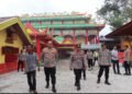 Kapolres Langkat pantau pengamanan Imlek di Vihara Avaloketisvara Stabat