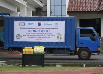 Jelang Ramadan, Warga OKI Bisa Belanja Murah dari OKI Mart Keliling