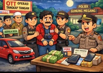 Peras Kades Pakai Kedok Pers, Pria Asal OKI Diamankan Polsek Gunung Megang