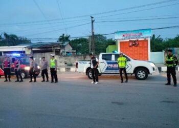 Polres Dumai Gelar Patroli Asmara Subuh, Pastikan Kamtibmas Ramadhan Tetap Kondusif