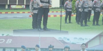 Siaga Hadapi Dinamika Keamanan, Personel Brimob Sumut Ikuti Apel Kesiapsiagaan