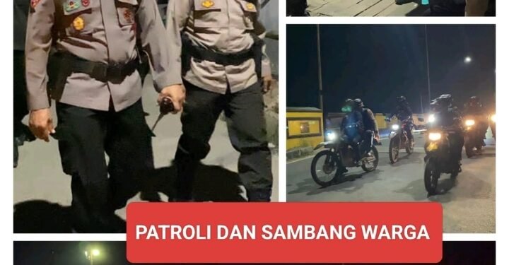 Patroli KRYD Dini Hari, Polres Pelabuhan Belawan Pastikan Situasi Aman dan Kondusif