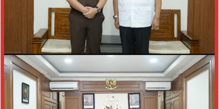 Bahas Sejumlah Kerjasama Strategis, Wakil Menteri Tenaga Kerja R.I Afriansyah Noor Sambangi Kejati Sumut, Termasuk Menyikapi KUHP baru soal Pemberlakuan Pidana Kerja Sosial