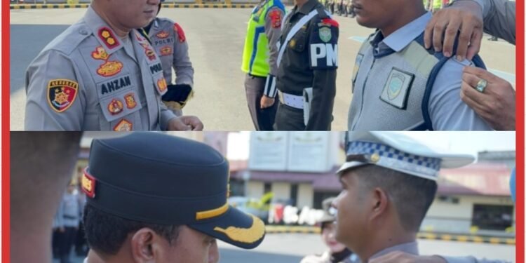 Kapolres Lhokseumawe Pimpin Apel Gelar Pasukan Operasi Ketupat Seulawah 2026, Sinergi TNI-Polri Siap Amankan Mudik Lebaran