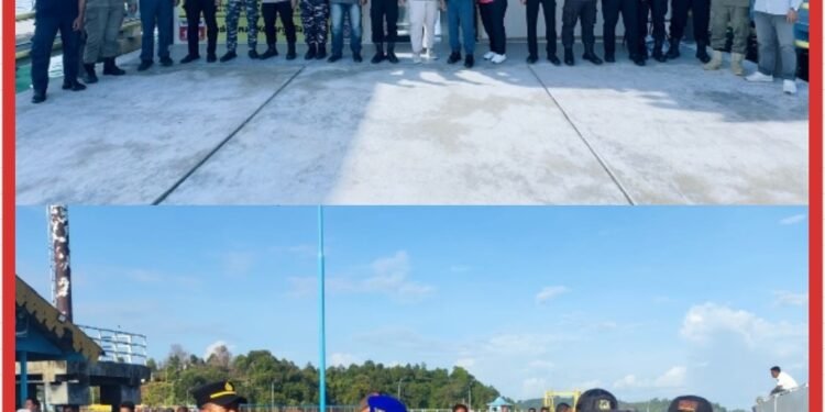 Polres Lingga Tingkatkan Pengamanan Transportasi Laut Melalui Pos Pelayanan Jagoh