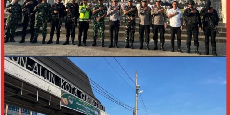 Operasi Ketupat Toba 2026, Brimob Sumut Amankan Sholat Idul Fitri di Kota Sibolga dengan Humanis dan Profesional