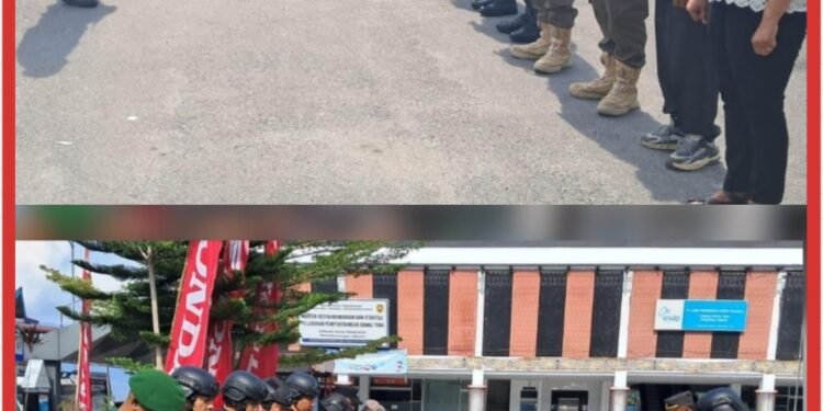 Brimob Sumut Siaga Penuh di Ajibata, Kawal Lonjakan Penumpang dalam Ops Ketupat 2026