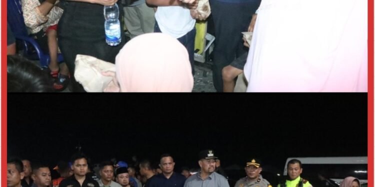 Seluruh Penumpang Selamat, Polairud Tanjung Tiram Evakuasi Kapal Nelayan Rusak di Pesisir Pulau Salah Namo