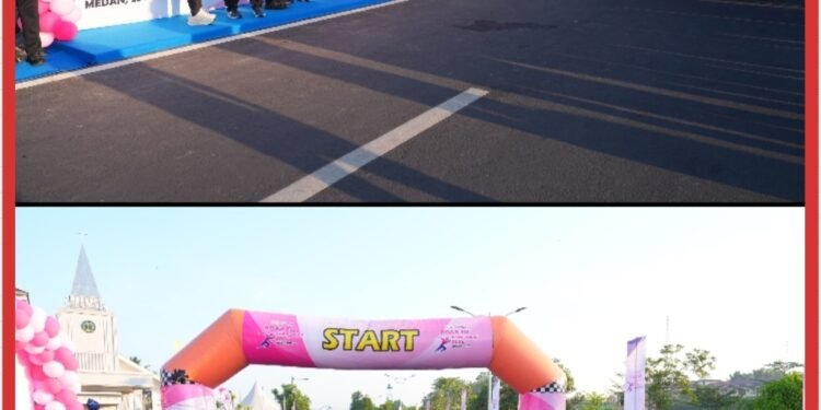 Gelorakan Semangat Olahraga, Polda Sumut Gelar “Road to Kemala Run 2026” di Medan