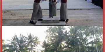 Upacara Bendera Berjalan Khidmat di Sekolah Yayasan Nusa Indah 