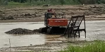 Diduga Aktivitas Galian C Pasir di Gereudong Pasee Ancam Sungai dan Lingkungan.