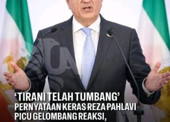 Reza Pahlavi: “Tirani Telah Tumbang”, Usai Serangan AS-Israel ke Iran