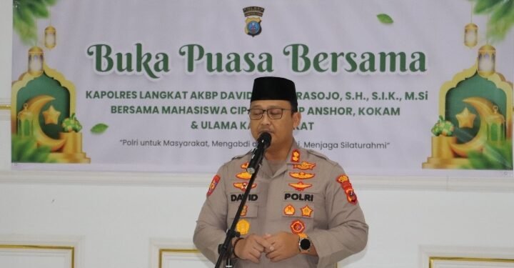 Polres Langkat Gelar Buka Puasa Bersama Ormas, OKP, dan Mahasiswa, Perkuat Persatuan Menuju Indonesia Emas 2045
