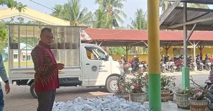 Program MBG di SMPN 2 Marlintung Kecamatan Secanggang, Bantu Siswa Tetap Sehat Selama Bulan Ramadhan