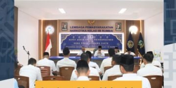 Rapat Anggota Tahunan Primkopasindo Lapas Narkotika Kelas IIB Rumbai