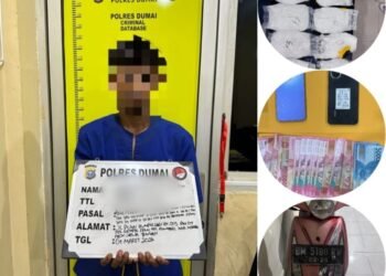 Bawa Sabu 10 Kg, Pria Asal Jawa Tengah Diamankan Satres Narkoba Polres Dumai