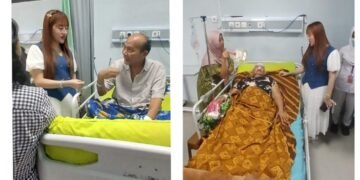 Dokter Wulan Purnamasari Sebagai Wakil Ketua DPRD Kabupaten Empat Lawang Jenguk Pasien, Tunjukkan Kepedulian Ganda