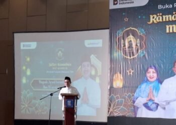Safari Ramadhan di Palembang, PTBA Santuni Anak Yatim dan Pererat Silaturahmi