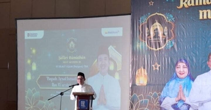 Safari Ramadhan di Palembang, PTBA Santuni Anak Yatim dan Pererat Silaturahmi