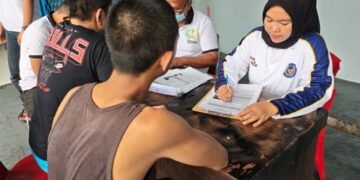 Deteksi Dini dan Cegah Penyakit Menular, Lapas Pekanbaru Lakukan Skrining Kesehatan Warga Binaan Baru