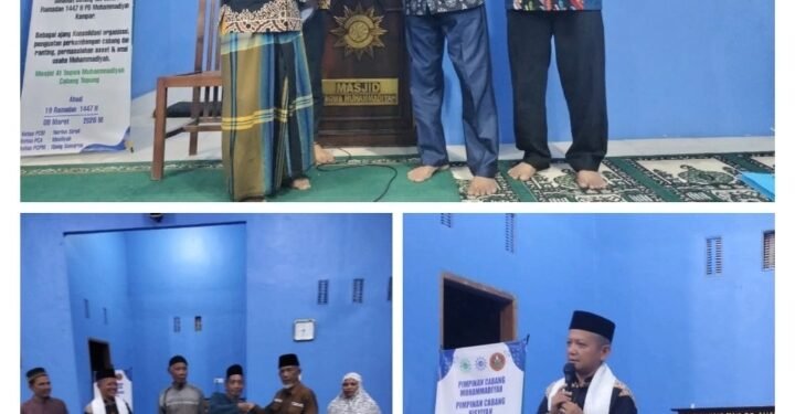 PDM Kampar dan Muhammadiyah Tapung Bersatu dalam Safari Ramadan dan Bukber Persyarikatan