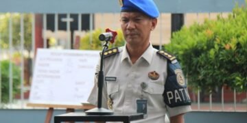 Pimpin Apel Pagi, Kasubbag TU Tekankan Komunikasi, Keamanan, dan Kesiapan Petugas di Lapas Pekanbaru Selama Ramadhan