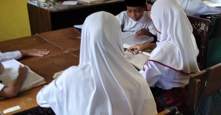 SD Negeri 050711 Laksanakan Giat Tadarus Al-Qur’an Selama Bulan Suci Ramadhan 