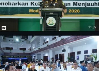 Silaturahmi Ramadan Kejati Sumut dan Insan Pers, Kajati Harli Siregar Ajak Wartawan Perangi Hoaks